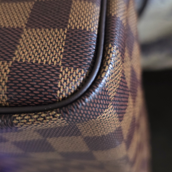 AUTHENTIC Louis Vuitton Speedy Bandoliere 30 Damier Ebene FULL SET & MORE - Picture 9 of 16